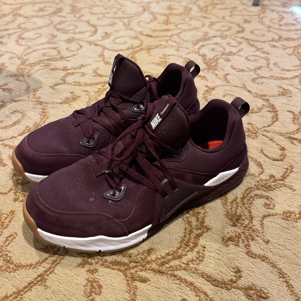 Nike Men's Deep Burgundy Athletic Sneakers